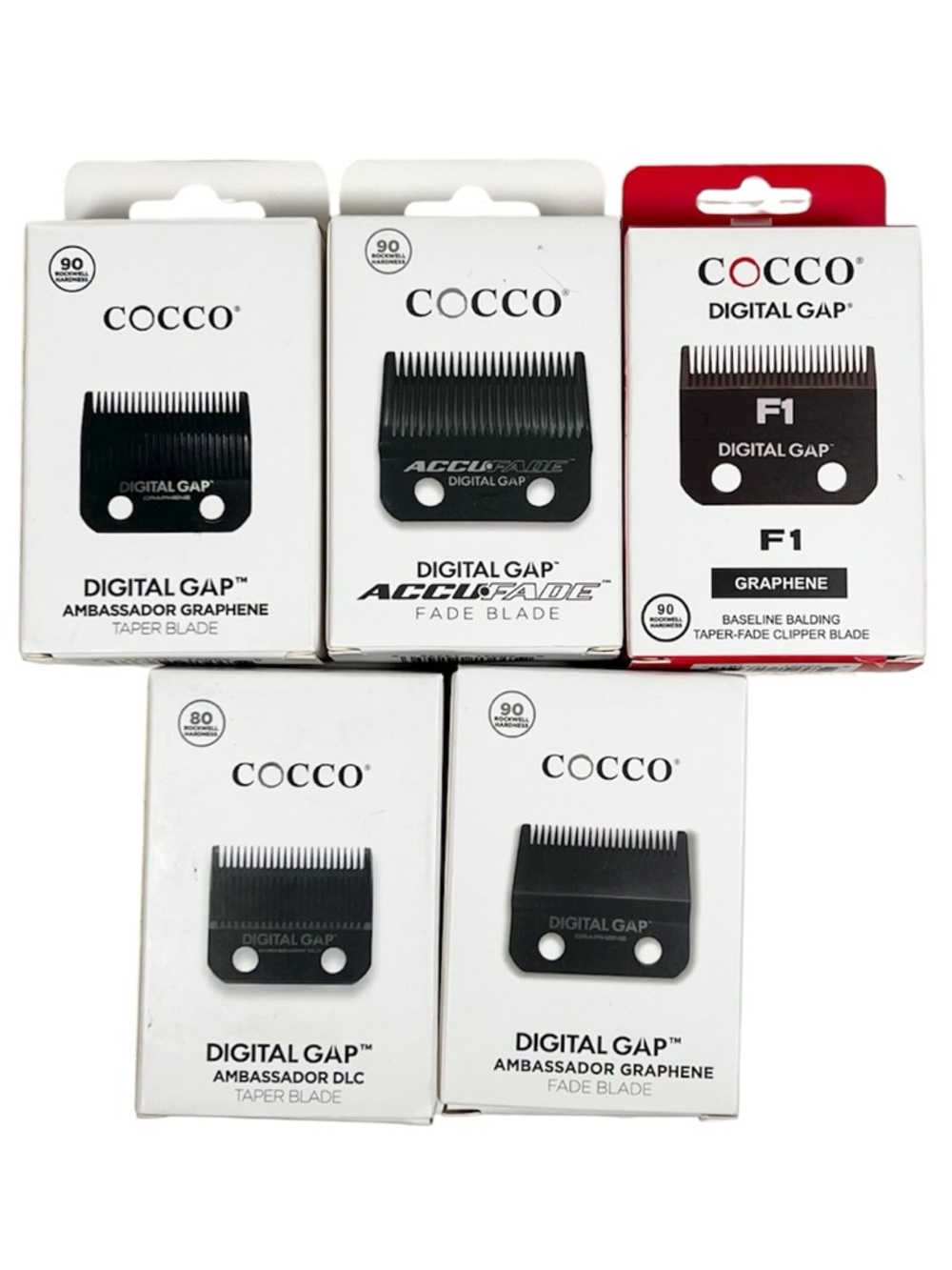 Cocco Digital Gap Replacement Clipper Blade Bundle